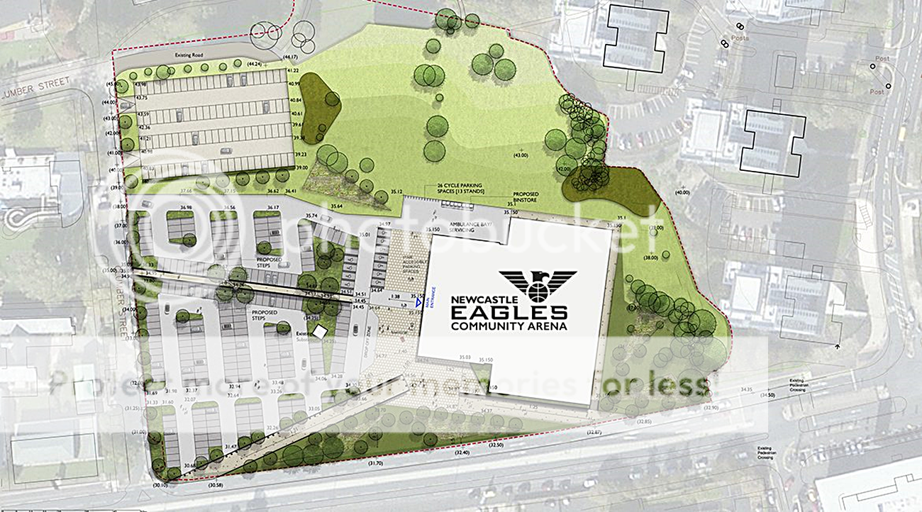 Newcastle Eagles Basketball Arena Newcastle 2,800 Completed